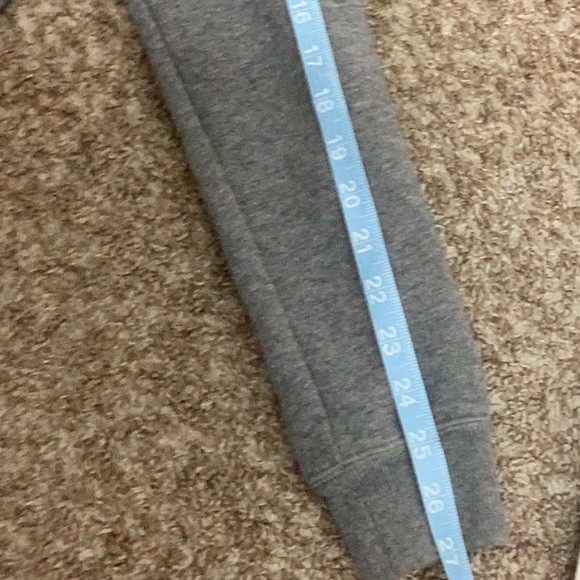 Nike Charcoal Long Sleeve Top There’s No Finish Line Gray Pullover S - Picture 8 of 8